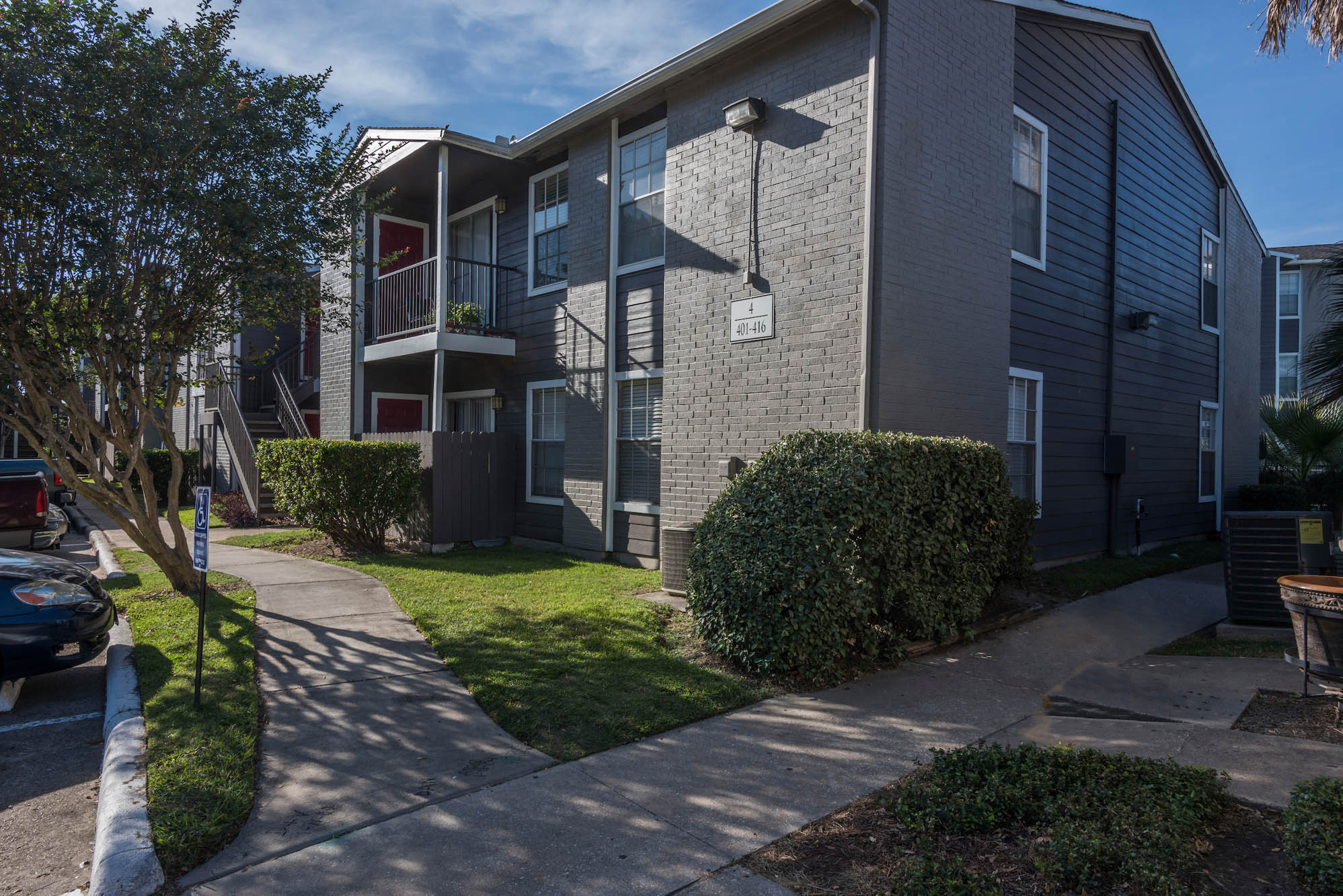 Plenty of green spaces