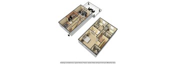 a floor plan of a house