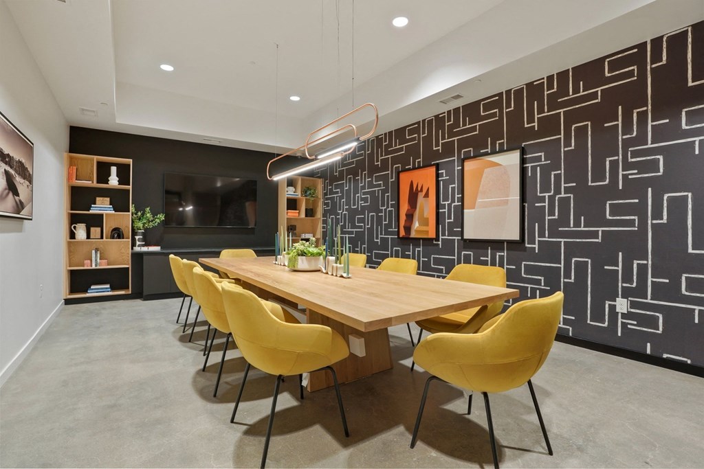 Conference table at The Parallel