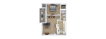 3D Floor plan rendering