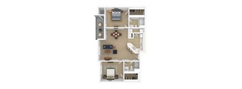 3D Floor plan rendering