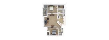 3D Floor plan rendering