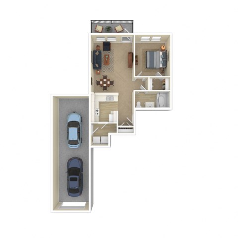 3D Floor plan rendering