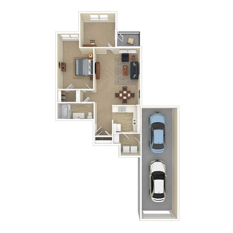 3D Floor plan rendering