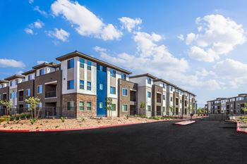 exterior view at the apartments