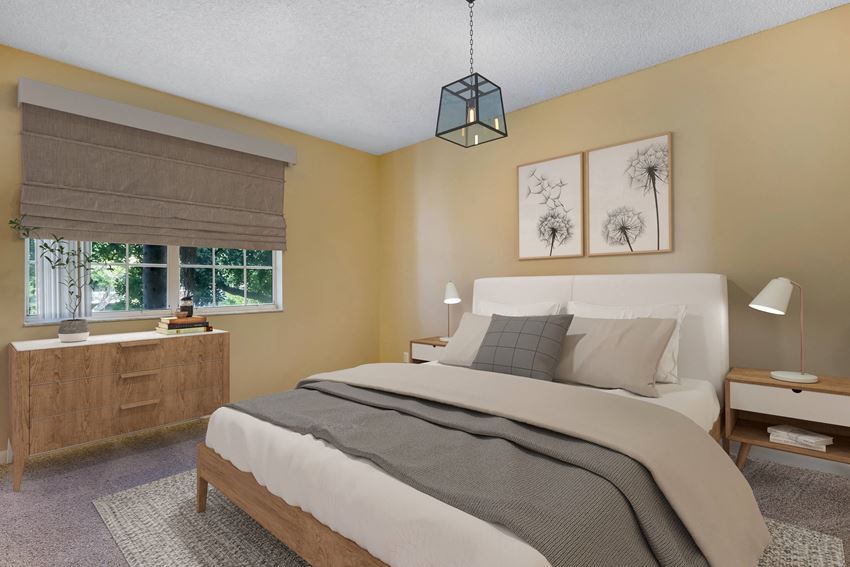 Gatehouse on the Green apartments in Plantation, FL photo of bedroom - Photo Gallery