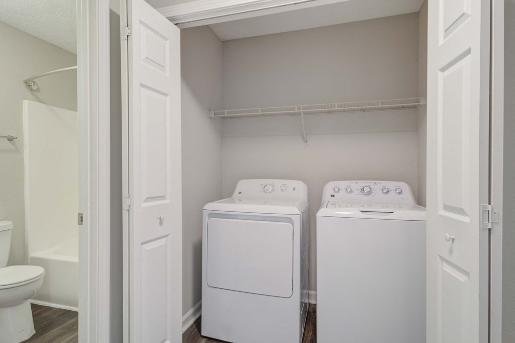 Place at Midway Douglasville GA apartments photo of  washer and dryer