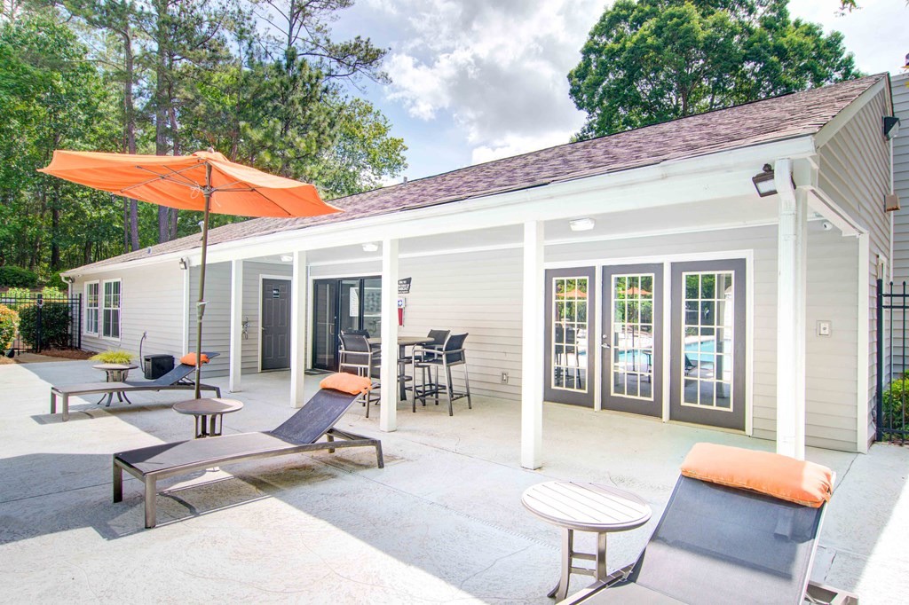 Place at Midway Douglasville GA apartments photo of  outdoor lounge