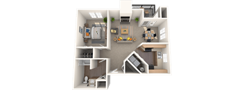 the living room floor plan of a 2100 sq ft apartment