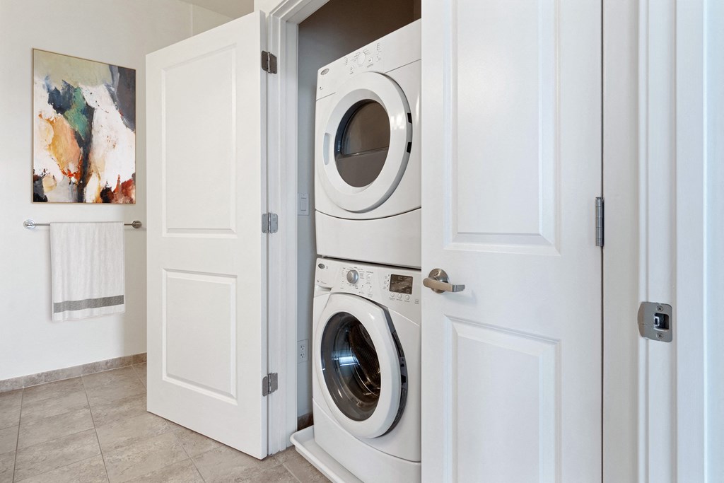 stackable washer and dryer