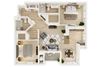 2 Bed 2 Bath A