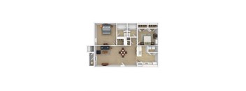 3D Floor plan rendering