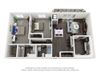 2 Bedroom 2 Bath Nottingham Floor Plan
