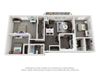 3 Bedroom 2 Bath York Floor Plan