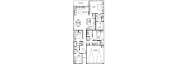 a floor plan of a house with different floors