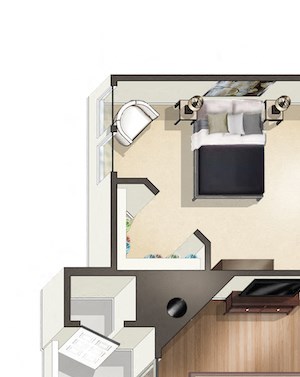 2 Bed - 2 Bath, 1072 sq ft 2 Bedroom 2 Bath A floorplan
