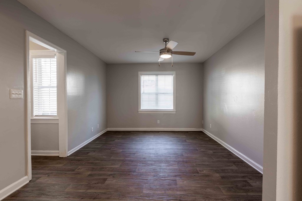 Spacious living room at Reserve at Providence apartments in Charlotte near Matthews, NC