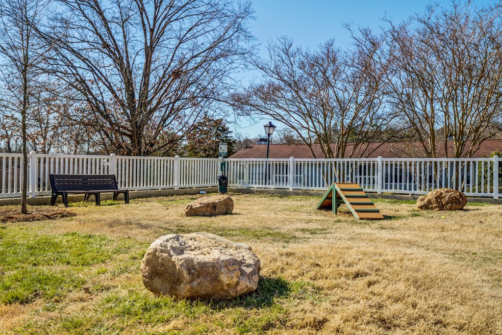 Bark park at Reserve at Providence apartments in Charlotte near Matthews, NC