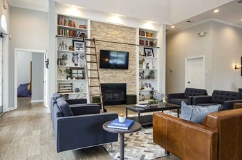 Luxurious Clubhouse With Television Luxurious Clubhouse With Television, at Wyndchase at Bellevue Apartments, Nashville, 37221 - Photo Gallery 3