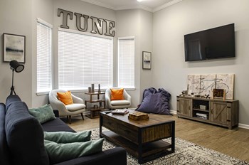 Decorated Living Room With Natural Light Decorated Living Room With Natural Light, at Wyndchase at Bellevue Apartments, Nashville Tennessee - Photo Gallery 4