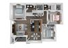Retreat 3 Bedroom 2 Bath 1287 square feet