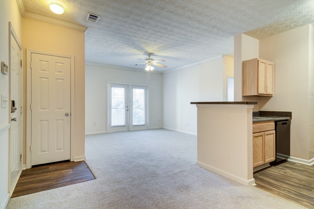 Rutland Place apartments in Macon, Georgia photo of living room