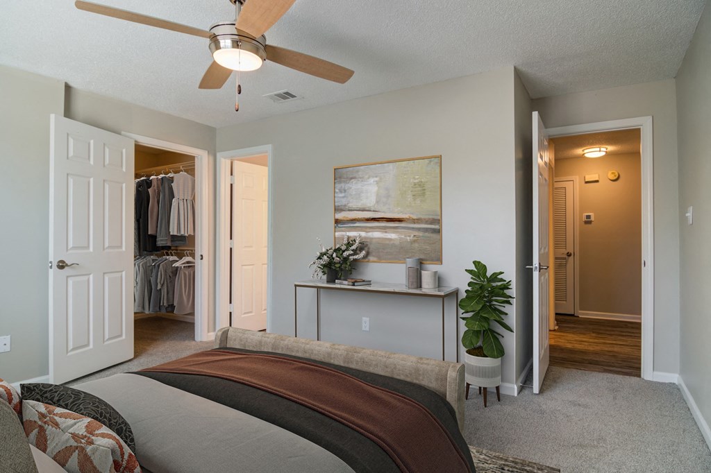 Rutland Place apartments in Macon, Georgia photo of a bedroom