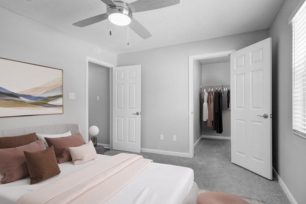 Rutland Place apartments in Macon, Georgia photo of bedroom