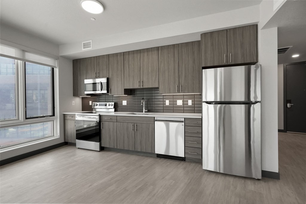 a kitchen at Platform