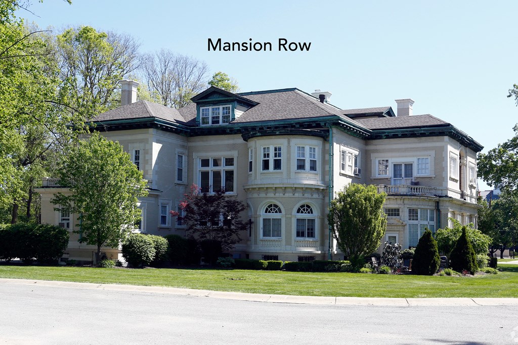 a mansion on mansions row
