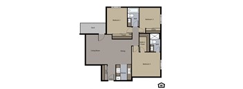 bedroom floor plan | the madison at ballston station