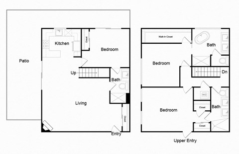 a floor plan of a house