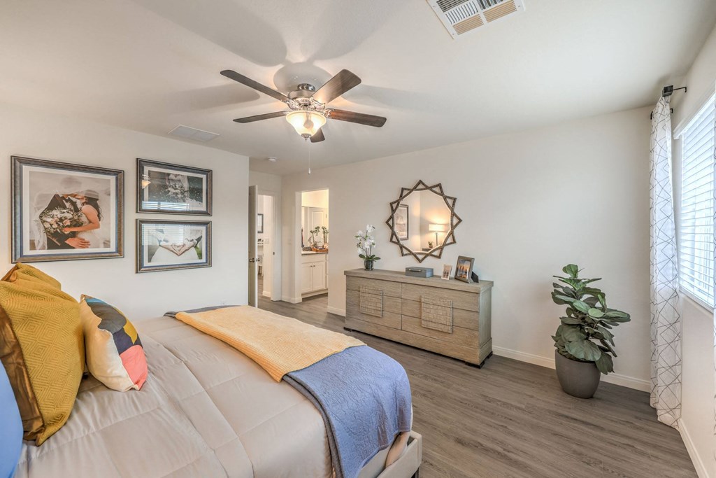 Shadow Bay Luxury Homes for Lease - primary bedroom view from corner