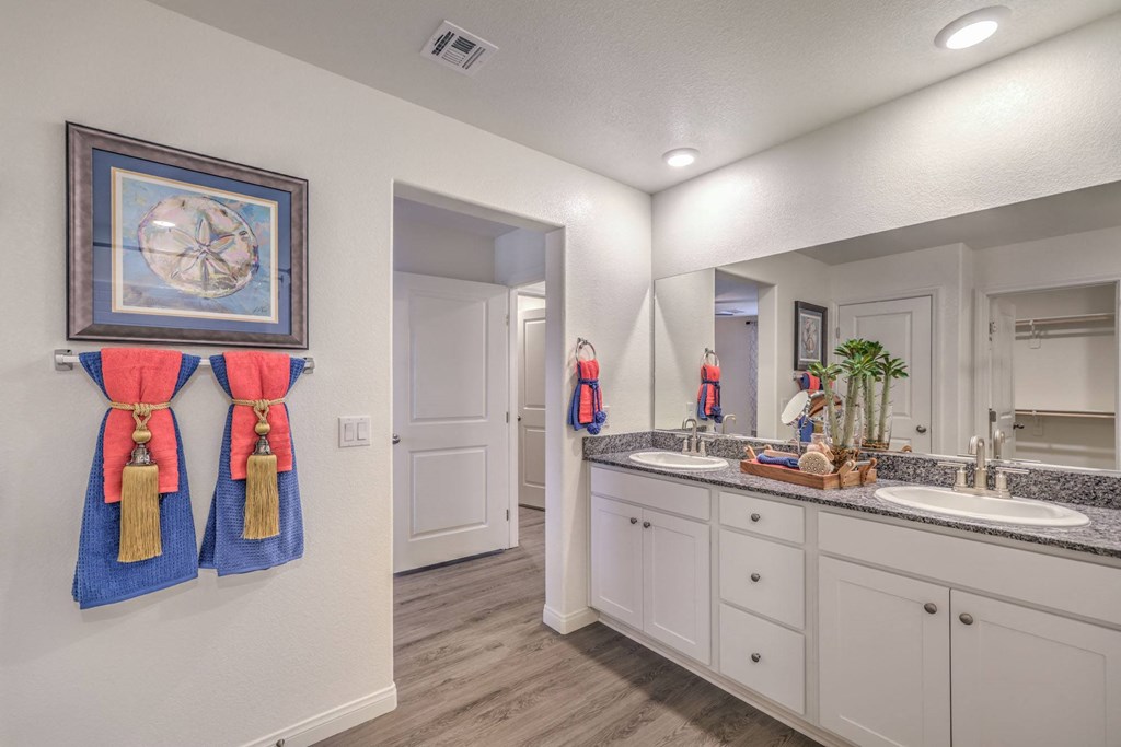 Shadow Bay Luxury Homes for Lease - double vanity in primary bedroom