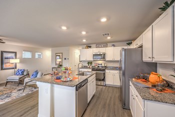 Shadow Bay Luxury Homes for Lease - High-end Kitchen finishes with stainless steel appliances - Photo Gallery 3
