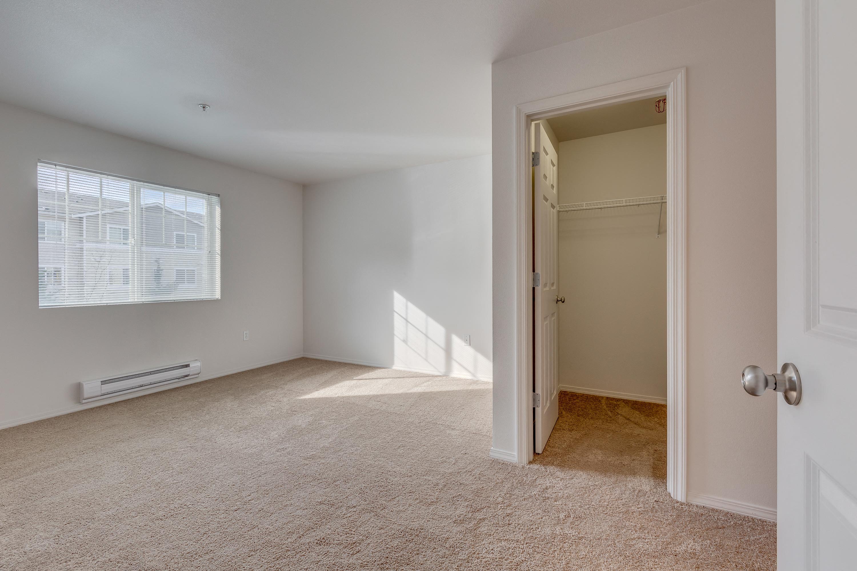 Plenty of closet space