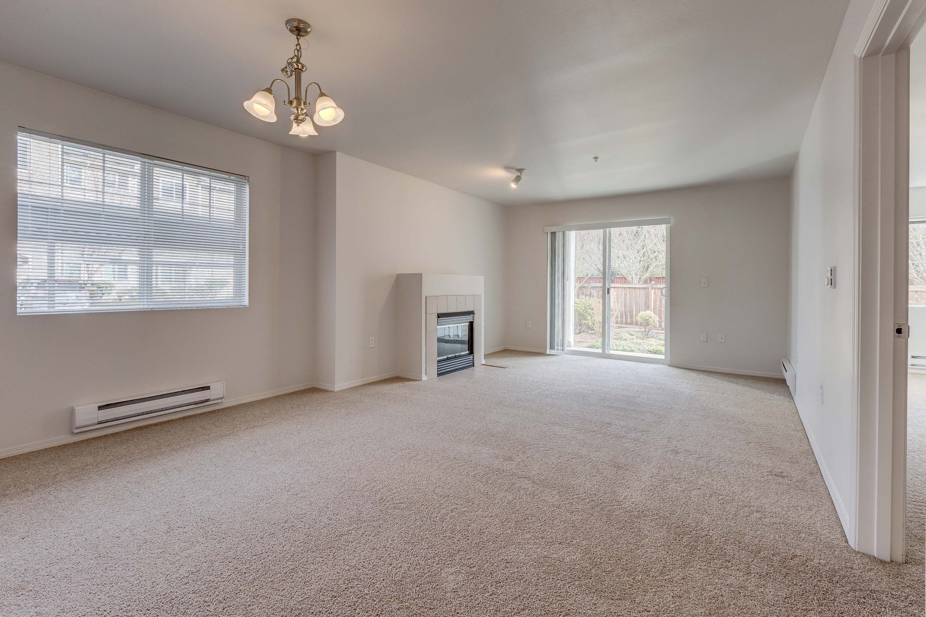 lots of natural light in apartment