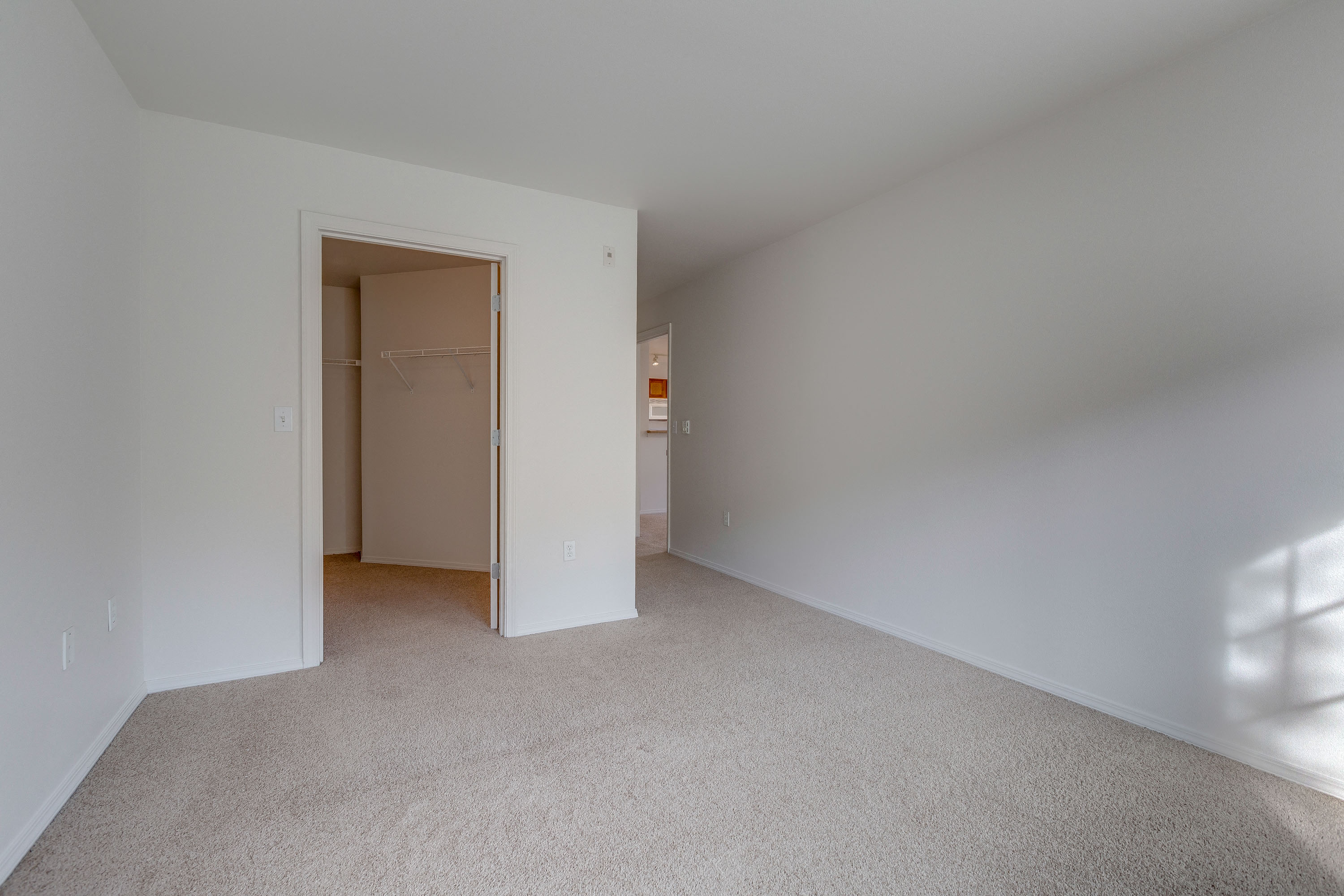 Plenty of closet space