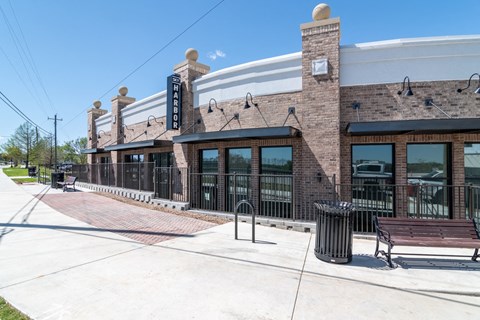 Sky Harbor Apartments in Chamblee, GA photo of the front of the leasing office