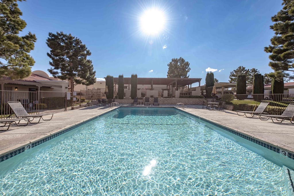 High Desert Villas apartments in Victorville California photo of resort-style pool