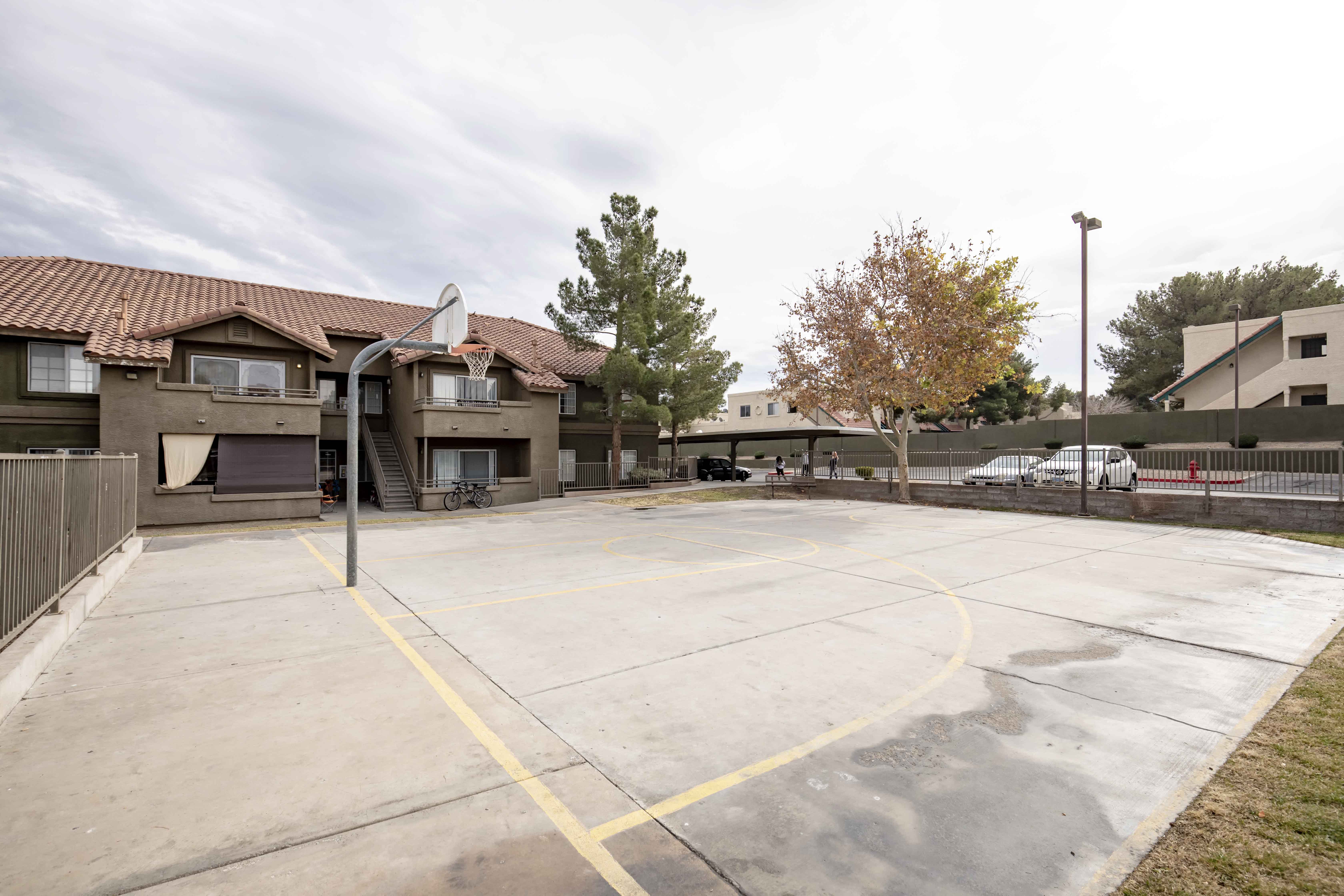 Terracina apartments in Henderson Nevada photo of Basketball Court