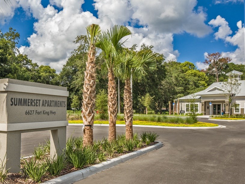 Summerset Apartments in Zephyrhills, FL photo of monument sign
