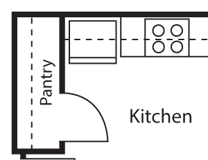 1 Bed 1 Bath Floor plan 1 Bed - 1 Bath |770 sq ft 1 Bed 1 Bath Floor plan at Emerald Crest, Bothell, 98011