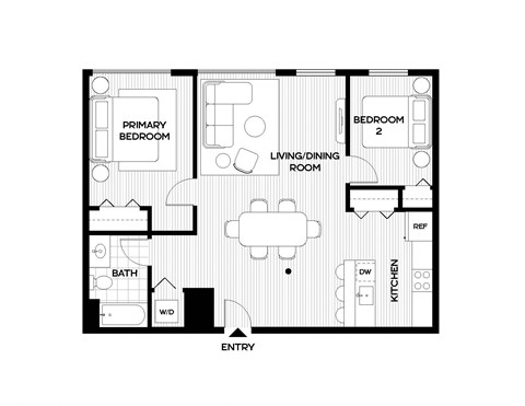 bedroom floor plan  the circulatory
