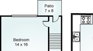 THE DOGWOOD Floorplan The Dogwood, 3 Bed, 2 Bath, 1440 sq. ft.
