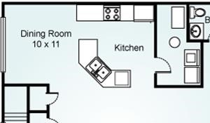 THE MAPLE Floorplan The Maple, 3 Bed, 2.5 Bath, 1547 sq. ft.