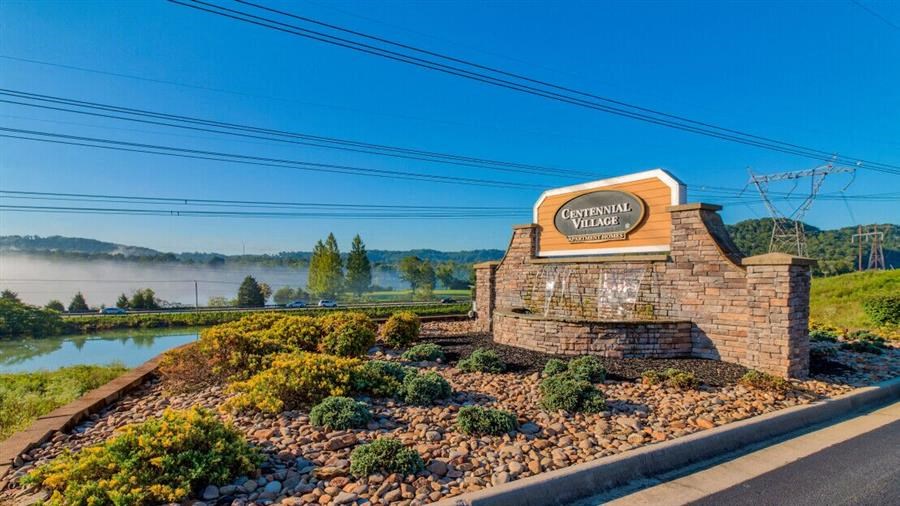 Oakridge, TN Apartments - Centennial Village - Monument Sign
