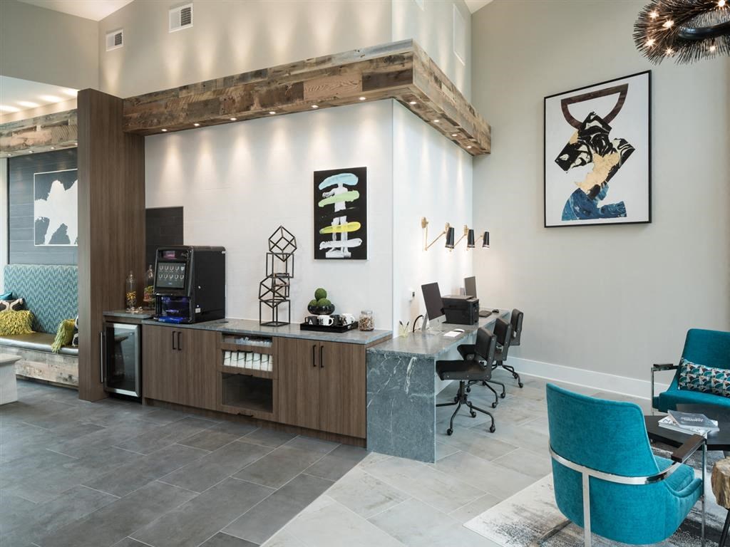 coffee bar and lounge