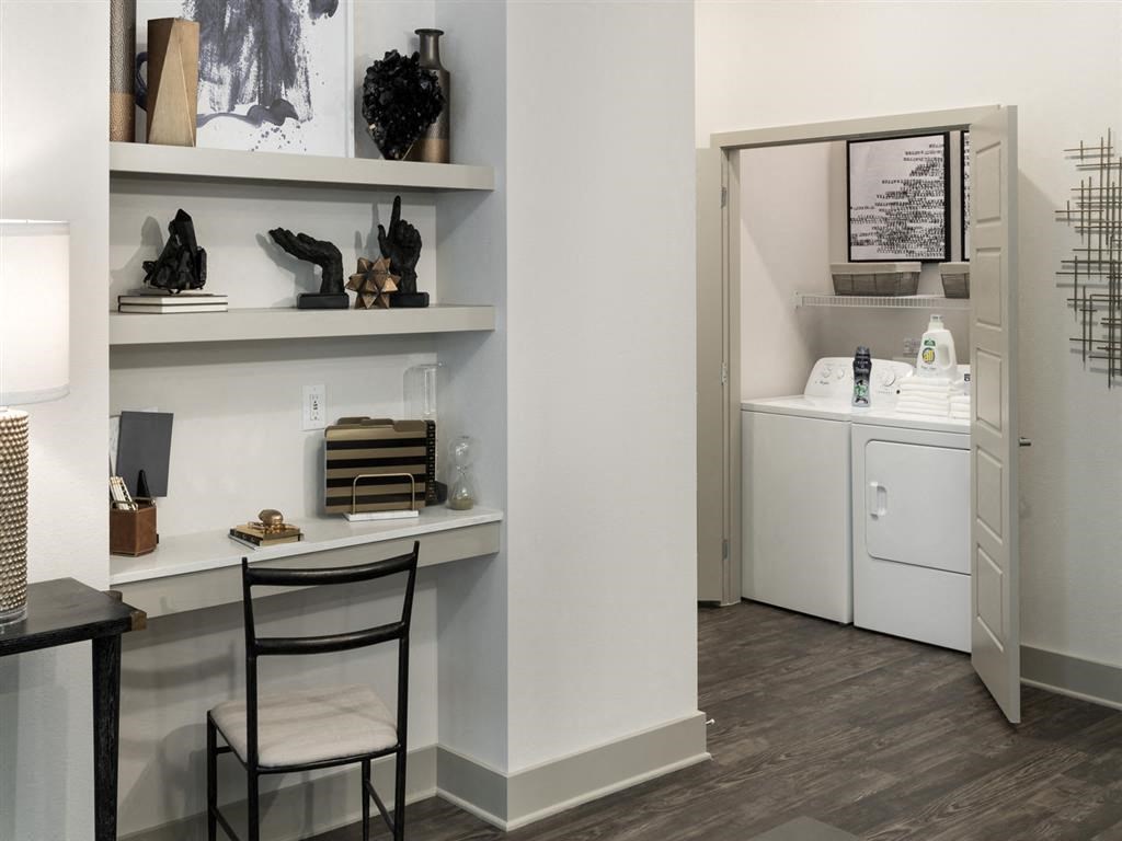 laundry in apartment