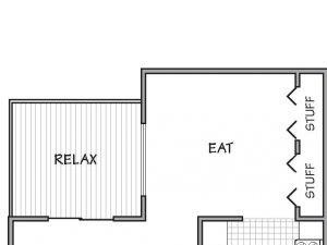 2 Bed - 1.5 Bath |1010 sq ft The Berkshire floorplan